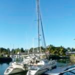 The Dock at Vuda Point.... Much nicer, in front of the restaurant and we DON'T have to get all the Med Mooring gear out