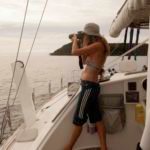 Photo Gal...... Heading toward Manta Ray Bay Island, Sandrine likes to take lots of photos too