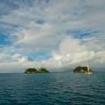 s/v "Migration" - Nasalesale Anchorage, Taveuni Island This one's out of chronological order, but I couldn't resist the "rainbow" being first in the gallery