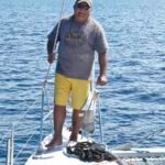 The Man himself Jack drove "Beach House" and we did several days diving with him, both "live boat" and anchored on the Rainbow Reef.