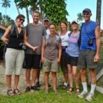 The Gang at Tavoro Falls Anja, Sandrine, Scott, Gary, April and "the kids" off "Migration"