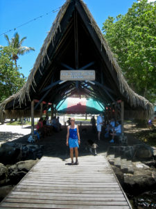 Arrival at Huahine