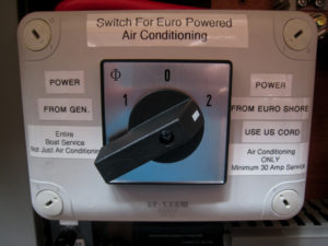 Main Air Conditioning System Switch